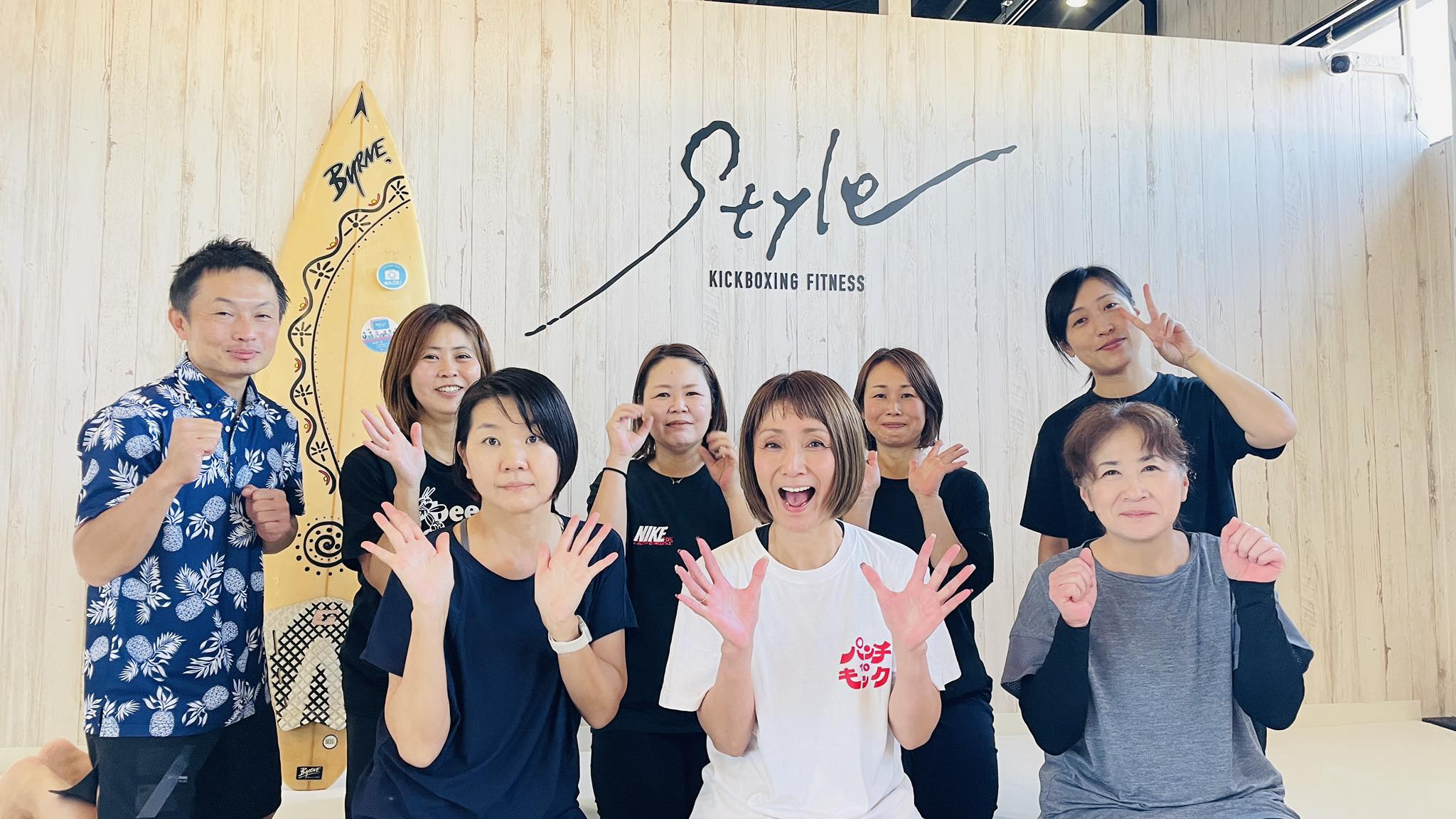 女性会員さま限定イベントの集合写真